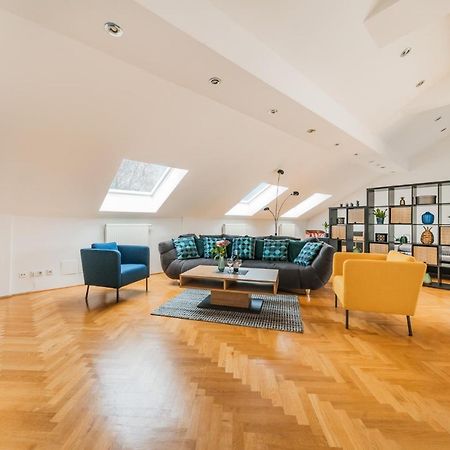 Penthouse Apartment - Sauna - Terrasse - Kamin - Ac Vienne Extérieur photo