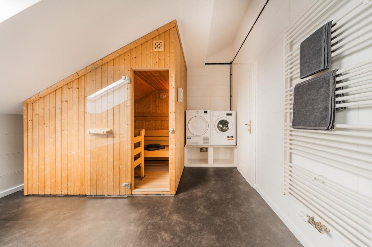 Penthouse Apartment - Sauna - Terrasse - Kamin - Ac Vienne Extérieur photo