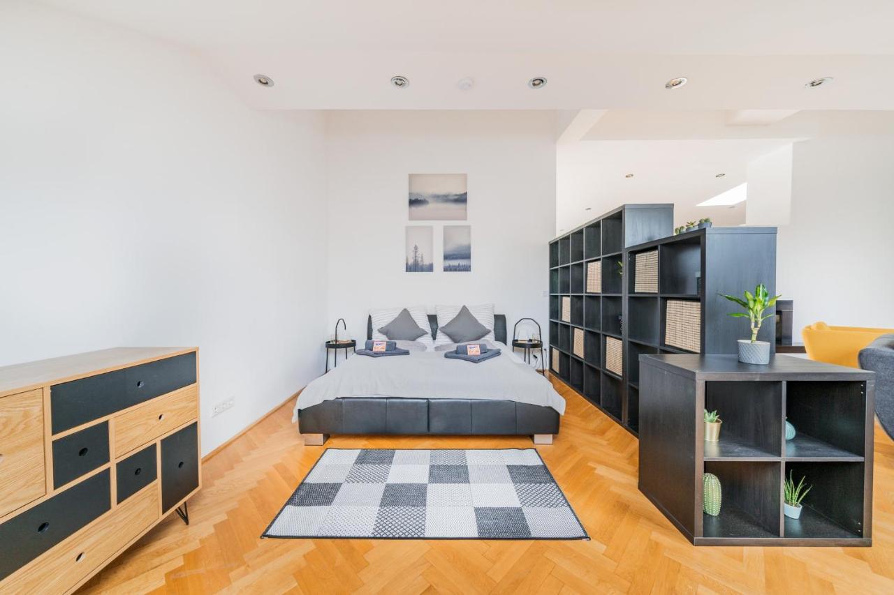 Penthouse Apartment - Sauna - Terrasse - Kamin - Ac Vienne Extérieur photo