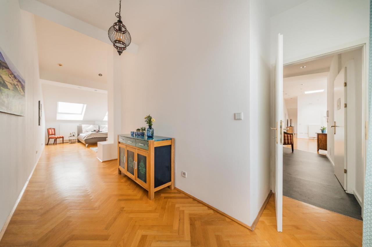 Penthouse Apartment - Sauna - Terrasse - Kamin - Ac Vienne Extérieur photo